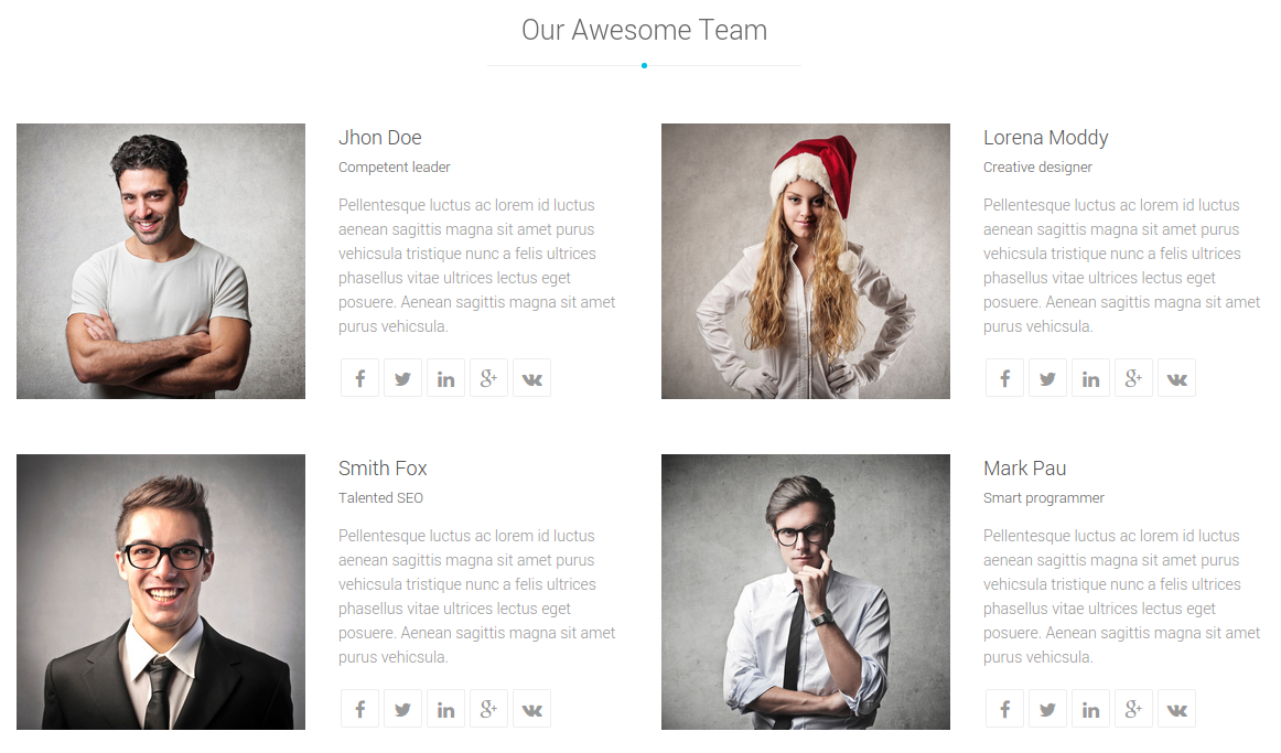 Awesome Team Front-end